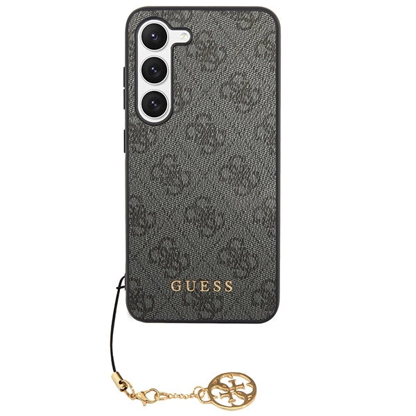 Guess 4G Charms Collection-kasse til Samsung Galaxy S24+ - sort
