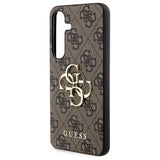 Guess 4G Big Metal Logo-hylster til Samsung Galaxy S24 - brun