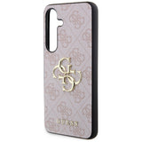 Guess 4G Big Metal Logo Case til Samsung Galaxy S24 - Pink