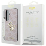 Guess 4G Big Metal Logo Case til Samsung Galaxy S24 - Pink