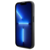 Guess 4G Printed Stripes MagSafe case for iPhone 15 Pro Max - black