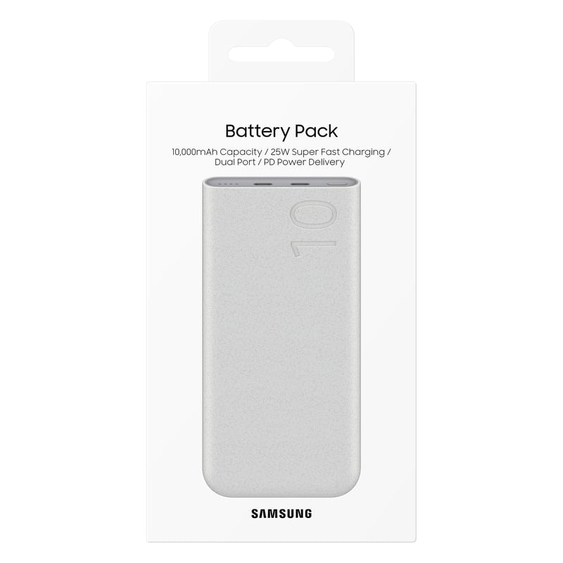 Powerbank Samsung EB-P3400XUEGEU FastCharge 2x USB-C 25W 10000mAh - beige