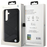 BMW BMHCS24S23RCGPK S24 S921 black/black hardcase Signature Leather Crossing Lines Pattern