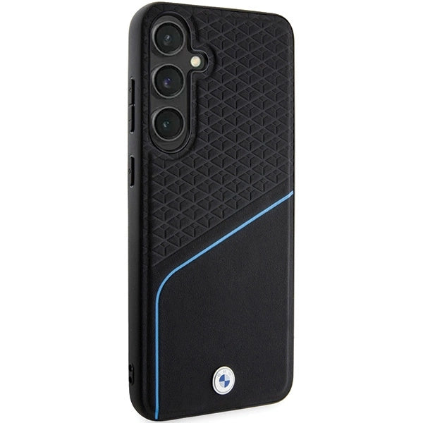 BMW BMHMS24S23RDCLK S24 S921 black/black hardcase Signature Leather Textured & Line MagSafe