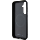 BMW BMHMS24S23RDCLK S24 S921 black/black hardcase Signature Leather Textured & Line MagSafe