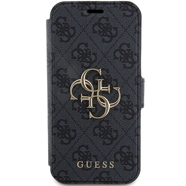 Guess 4G Metal Logo case for iPhone 15 Pro - gray