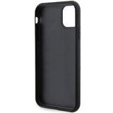 Guess 4G Triangle Metal Logo case for iPhone 11 / XR - black