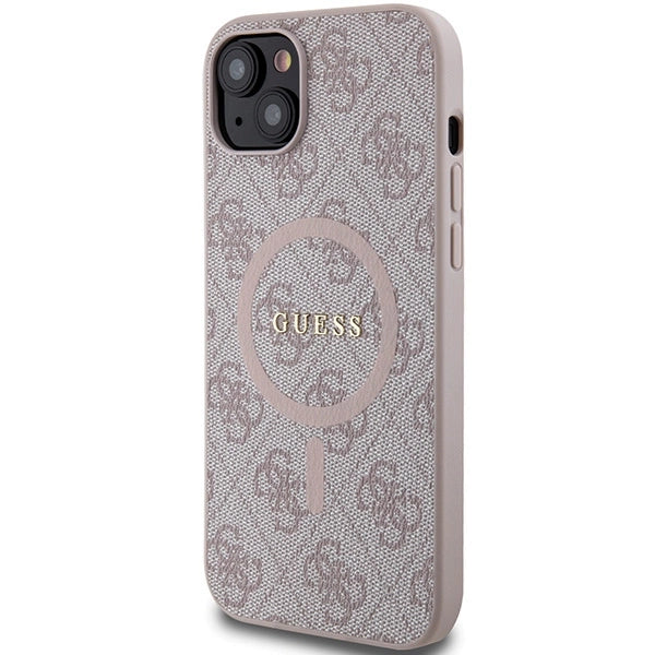Guess 4G Collection MagSafe Case til iPhone 14/15/13 - Pink