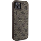 Guess 4G Collection MagSafe Case til iPhone 14/15/13 - Brunt