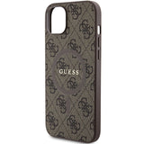 Guess 4G Collection MagSafe Case til iPhone 14/15/13 - Brunt