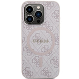 Guess 4G Collection MagSafe Case til iPhone 14 Pro Max - Pink