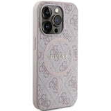 Guess 4G Collection MagSafe Case til iPhone 14 Pro Max - Pink