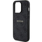 Guess 4G Collection MagSafe Case til iPhone 15 Pro - sort