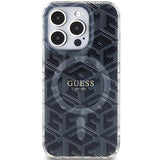 Guess IML GCube MagSafe case for iPhone 15 Pro - black