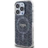 Guess IML GCube MagSafe case for iPhone 15 Pro Max - black