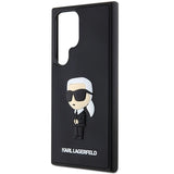 Karl Lagerfeld 3D Rubber Ikonik Case for Samsung Galaxy S24 Ultra - Black