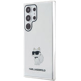 Karl Lagerfeld IML Choupette case for Samsung Galaxy S24 Ultra - transparent