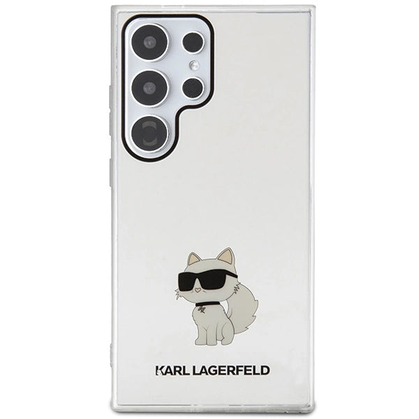 Karl Lagerfeld IML Choupette case for Samsung Galaxy S24 Ultra - transparent