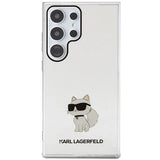 Karl Lagerfeld IML Choupette case for Samsung Galaxy S24 Ultra - transparent
