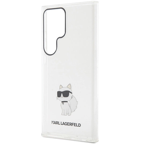 Karl Lagerfeld IML Choupette case for Samsung Galaxy S24 Ultra - transparent