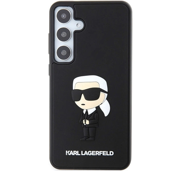 Karl Lagerfeld 3D Rubber Ikonik case for Samsung Galaxy S24+ - black