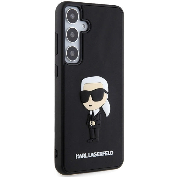 Karl Lagerfeld 3D Rubber Ikonik case for Samsung Galaxy S24+ - black