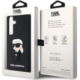 Karl Lagerfeld 3D Rubber Ikonik case for Samsung Galaxy S24+ - black