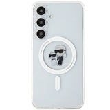 Karl Lagerfeld IML Karl&Choupette MagSafe case for Samsung Galaxy S24 - transparent