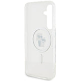 Karl Lagerfeld IML Karl&Choupette MagSafe case for Samsung Galaxy S24 - transparent