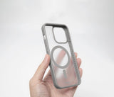 LAUT Huex Protect case with MagSafe for iPhone 15 Pro - gray