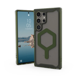 UAG Plyo Pro Magnet case for Samsung Galaxy S24 Ultra 5G with magnetic module - transparent green
