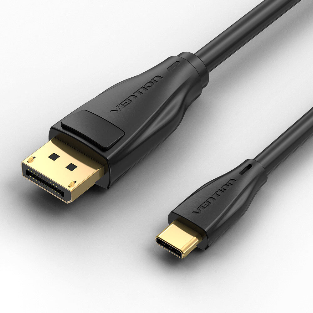 Vention CGYBH videokabel adapter 2 m USB Type-C DisplayPort Sort