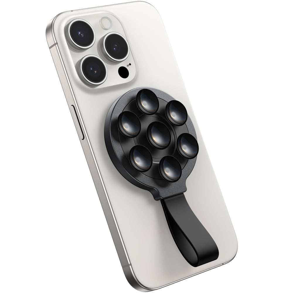 Joyroom JR-ZS393 magnetisk telefonholder med sugekopper - sort