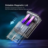 TWS Joyroom JR-TC1 IceLens Series trådløse hovedtelefoner med LED-lys - hvid