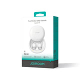 TWS Joyroom JR-TS2 Cozydots Series trådløse hovedtelefoner med aktiv støjreduktion, Bluetooth 5.3 - hvid