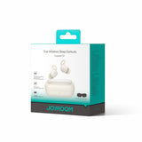 Joyroom JR-TS1 Cozydots Series Wireless TWS Headphones for Sleeping ANC Bluetooth 5.3 - White