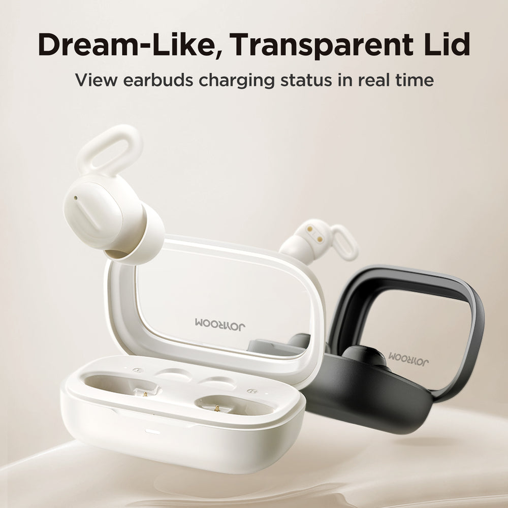 Joyroom JR-TS1 Cozydots Series Wireless TWS Headphones for Sleeping ANC Bluetooth 5.3 - White