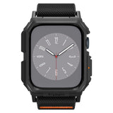 Spigen Lite Fit Pro Case with Strap for Apple Watch 4 / 5 / 6 / 7 / 8 / 9 / SE (44 / 45 mm) - Matte Black