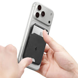 Spigen S314 2 Slim Fold Stativ Magsafe Universal Magnetisk Kortholder Sort