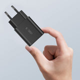 Tech Protect C35 W 2 Port Netværksopladder Pd 35 W + Lightning Kabel Hvid