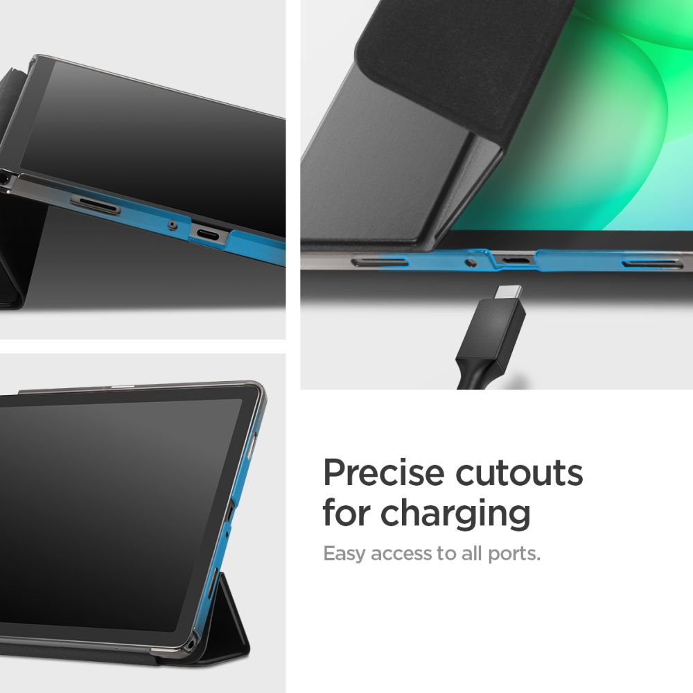 Spigen Smart Fold Galaxy Tab A9+ / A11+ Plus 11.0 X210 / X215 / X216 / X230 / X235 / X236 Sort