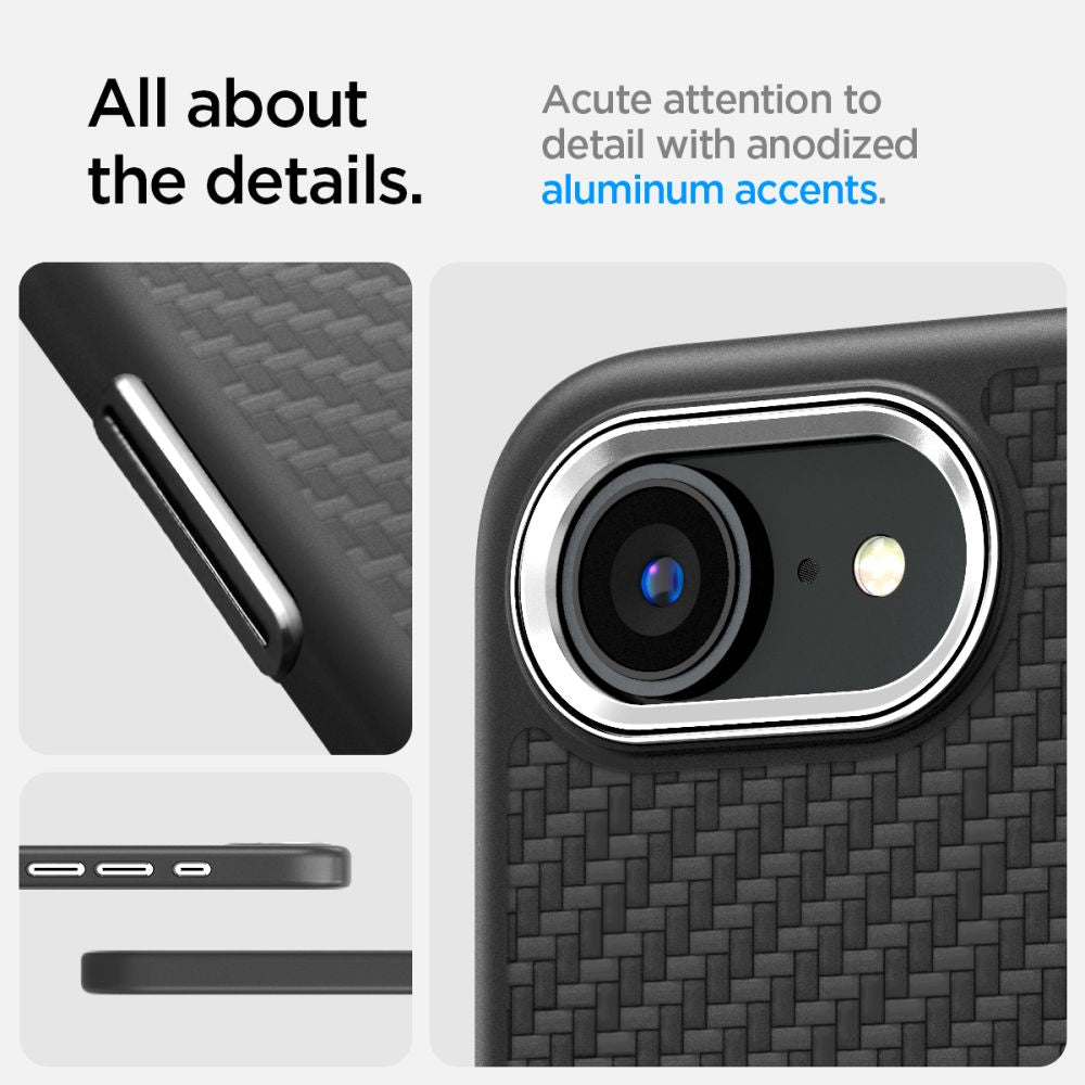 Spigen Enzo Aramid Magsafe Iphone 16 E / 17 E Matsort