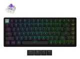 Keychron K2 HE tastatur Spil USB + RF Wireless + Bluetooth QWERTY Engelsk Sort