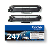 Brother TN-247BKTWIN tonerpatron 2 stk Original Sort
