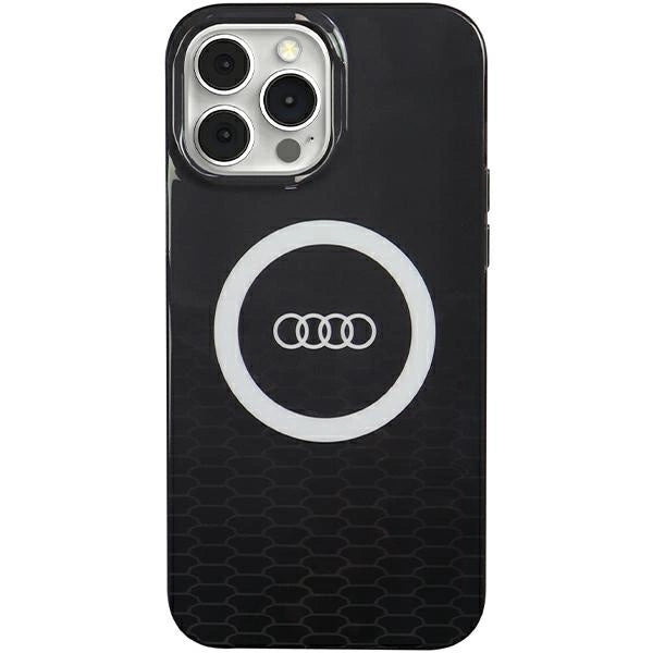 Audi IML Big Logo MagSafe-hylster til iPhone 13 Pro Max - sort