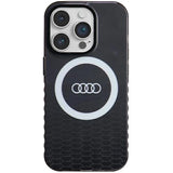 Audi IML Big Logo MagSafe-hylster til iPhone 14 Pro - sort