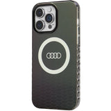 Audi IML Big Logo MagSafe-hylster til iPhone 14 Pro Max - sort