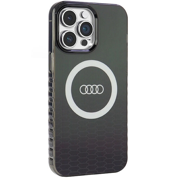 Audi IML Big Logo MagSafe-hylster til iPhone 14 Pro Max - sort
