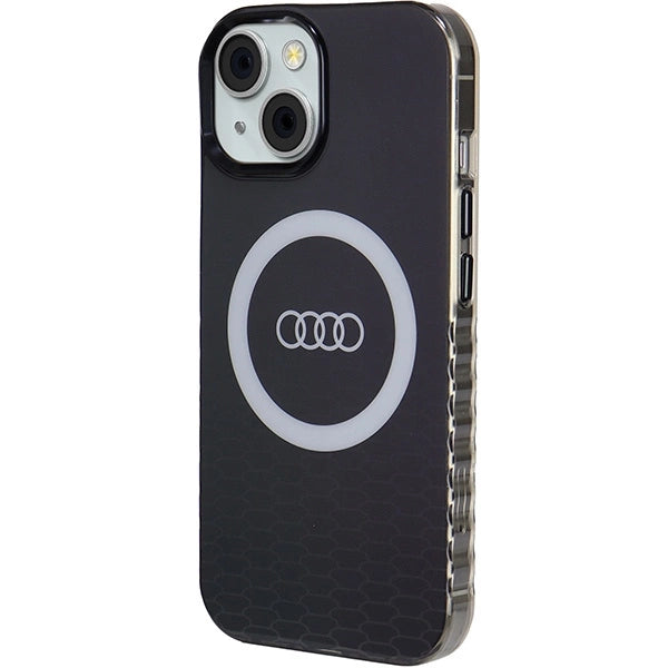 Audi IML Big Logo MagSafe fodtøj til iPhone 15 / 14 / 13 - sort