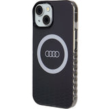 Audi IML Big Logo MagSafe fodtøj til iPhone 15 / 14 / 13 - sort